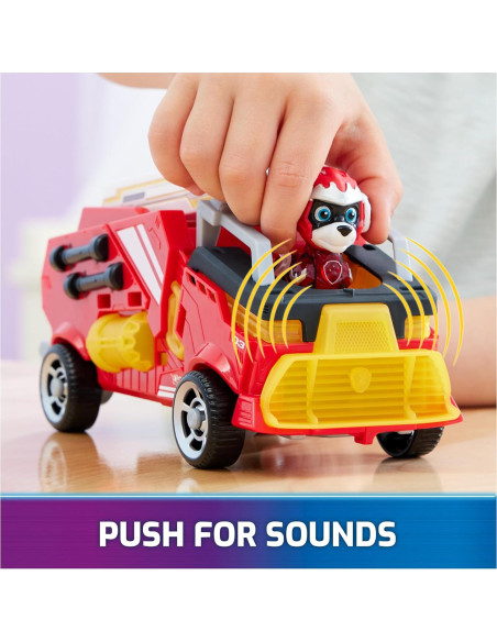 Camión de Bomberos PAW Patrol Marshall con Luces y Sonidos