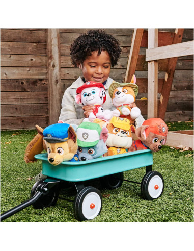 Peluches GUND PAW Patrol Rubble 15 cm en Uniforme de Construcción