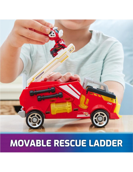 Camión de Bomberos PAW Patrol Marshall con Luces y Sonidos