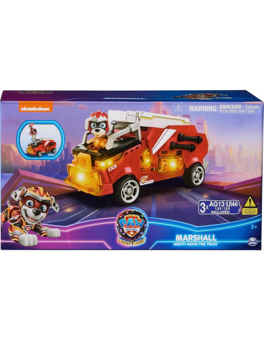 Camión de Bomberos PAW Patrol Marshall con Luces y Sonidos