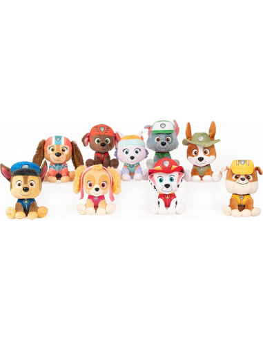 Peluches GUND PAW Patrol Rubble 15 cm en Uniforme de Construcción