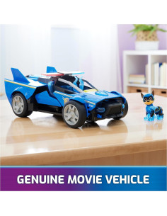 Vehículo Transformador Chase PAW Patrol con Luces y Sonidos 2