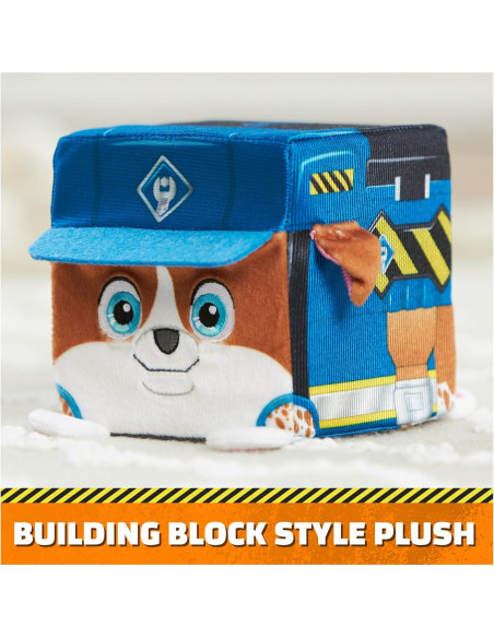 Peluches Rubble & Crew Wheeler Cubo 10 cm para Niños