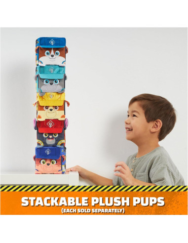 Peluches Rubble & Crew Wheeler Cubo 10 cm para Niños