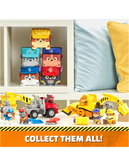 Peluches Rubble & Crew Wheeler Cubo 10 cm para Niños