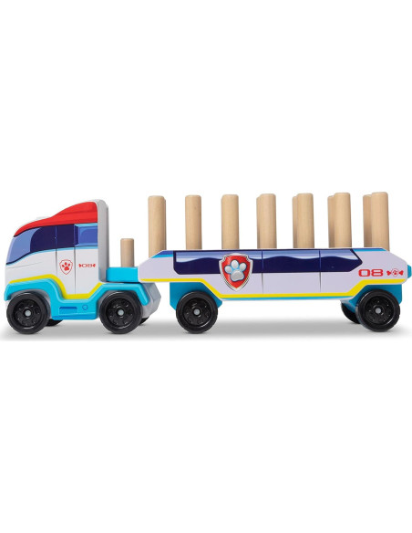 Camión de Bloques ABC Melissa & Doug - Juguete 33 Piezas