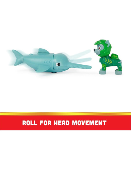 Paw Patrol Aqua Pups Rocky y Sawfish Set de Figuras