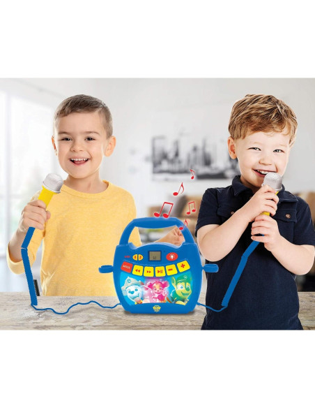 Reproductor Karaoke Paw Patrol Lexibook Bluetooth 0.54kg