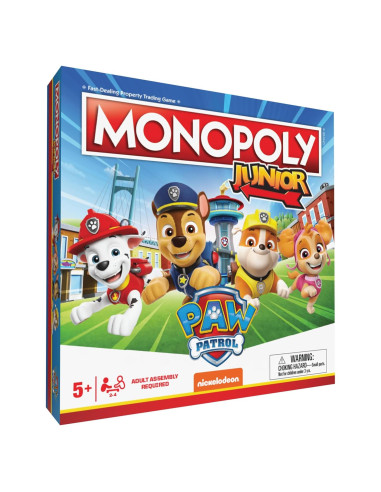Monopoly Junior PAW Patrol USAopoly | Juego Familiar 5+