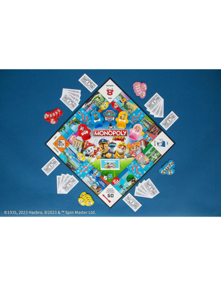 Monopoly Junior PAW Patrol USAopoly | Juego Familiar 5+