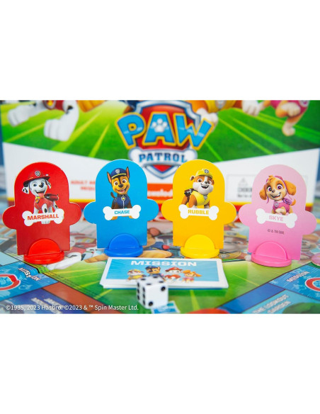 Monopoly Junior PAW Patrol USAopoly | Juego Familiar 5+