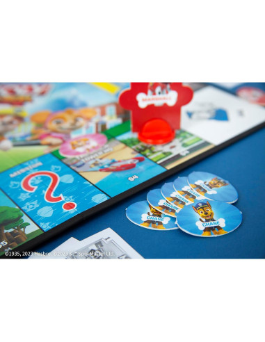 Monopoly Junior PAW Patrol USAopoly | Juego Familiar 5+