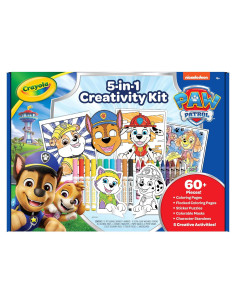 Crayola Kit de Arte PAW Patrol 60+ Piezas para Niños