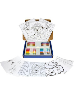 Crayola Kit de Arte PAW Patrol 60+ Piezas para Niños 2