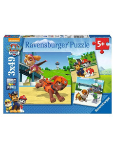 Rompecabezas Ravensburger Paw Patrol 3x49 piezas 17.8cm