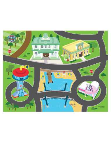 Alfombrilla de Juego Imaginmat Patrulla Canina 77x60 cm