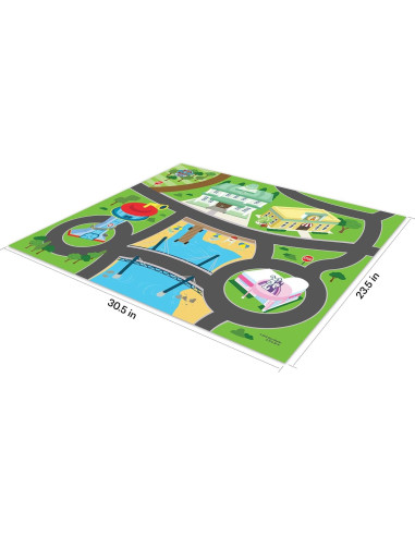 Alfombrilla de Juego Imaginmat Patrulla Canina 77x60 cm