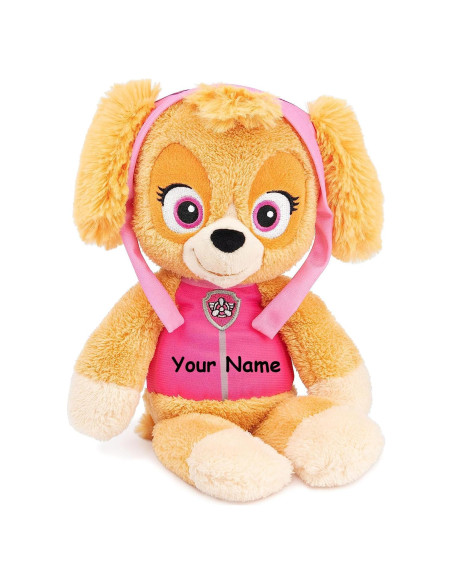 Peluche PAW Patrol GUND Chase 33 cm personalizado Skye Peluche PAW Patrol GUND Chase 33 cm personalizado Skye