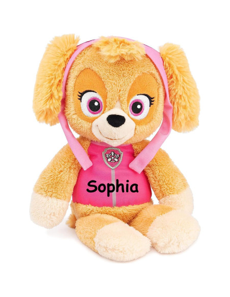 Peluche PAW Patrol GUND Chase 33 cm personalizado Skye Peluche PAW Patrol GUND Chase 33 cm personalizado Skye