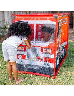 Carpa de Juego de Bomberos Melissa & Doug 1.22m para Niños 2