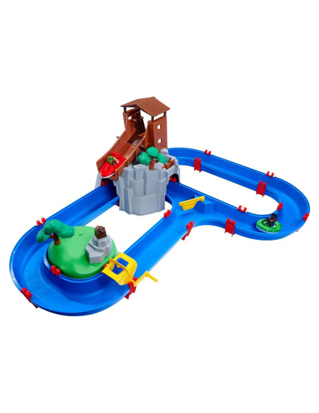 AquaPlay AdventureLand - Set de Juego Acuático 53 Piezas