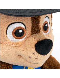 Peluche Paw Patrol Chase 35 cm - Juguete Suave para Bebés 1+ 2