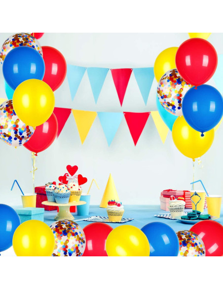 Globos de Fiesta JOYYPOP 80 Piezas Carnaval Circo