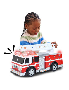 Camión de Bomberos Maxx Action Sunny Days 30.48 cm con Luces y Sonidos