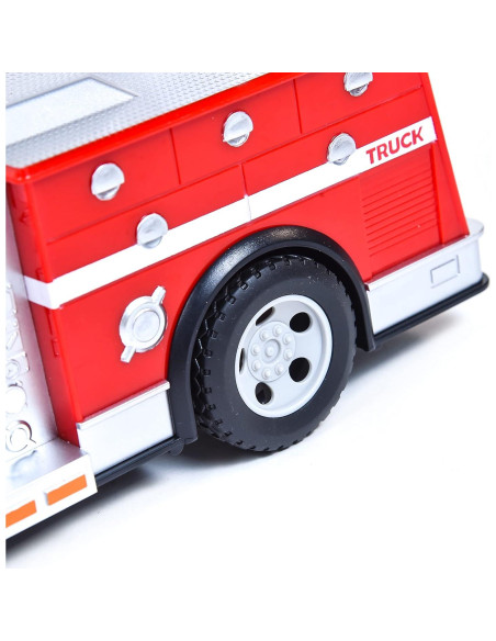 Camión de Bomberos Maxx Action Sunny Days 30.48 cm con Luces y Sonidos