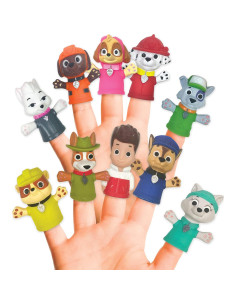 Conjunto de Títeres de Dedo Ginsey PAW Patrol y Baby Shark 2