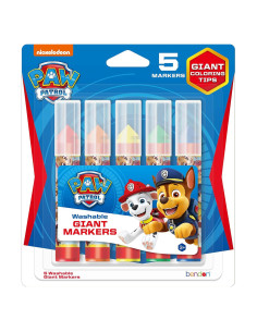 Marcadores Gigantes Bendon PAW Patrol 5 Piezas Creativos