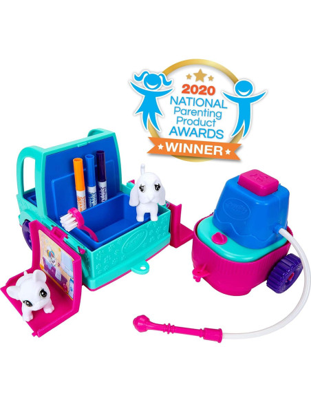 Camión de Cuidado Crayola Scribble Scrubbie con Mascotas