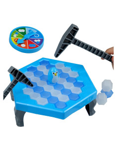 Juego de Mesa Salvar Pingüino Meroqeel con Hielo y Martillos