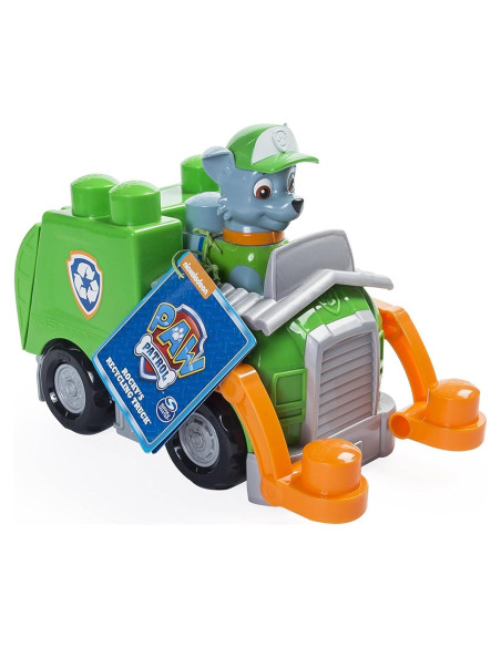 Vehículo de Reciclaje Rocky IONIX Jr. con Figura y Bloques