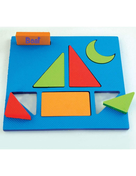 Rompecabezas de Formas Imagimake Vehículos 42 Piezas