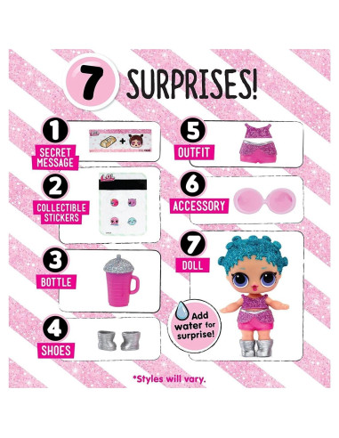 Sorpresa LOL Glitter - Paquete Misterioso con 7 Sorpresas