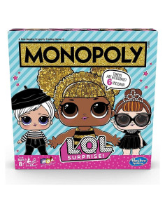 Monopoly L.O.L. Surprise! Hasbro Juego de mesa para 8 años+