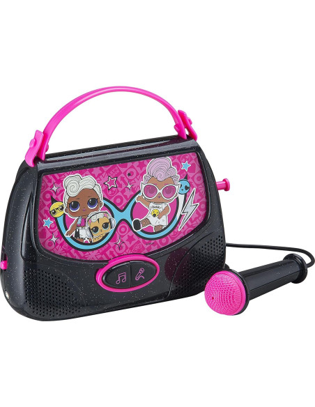 Máquina de Karaoke eKids L.O.L. Surprise! con Micrófono