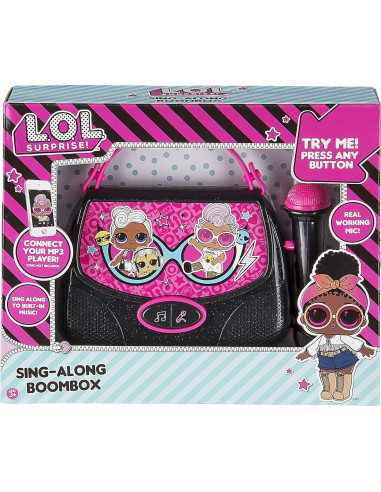 Máquina de Karaoke eKids L.O.L. Surprise! con Micrófono