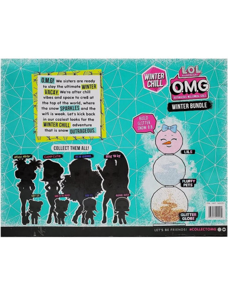 Muñeca L.O.L. Sorpresa O.M.G. Invierno Frío 5 Sorpresas Muñeca L.O.L. Sorpresa O.M.G. Invierno Frío 5 Sorpresas