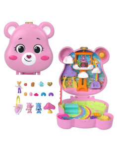 Muñecas Polly Pocket x Care Bears con coche y accesorios
