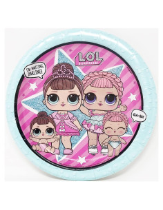 Platos Desechables para Fiesta Designware - 8 Piezas 17.15 cm