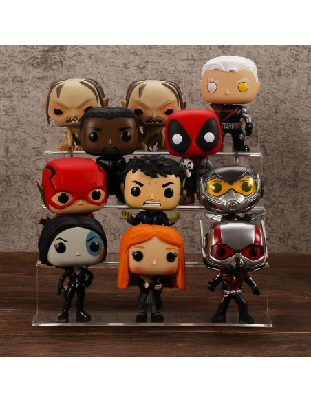 Estante Acrílico 4 Niveles para Perfumes y Funko POP