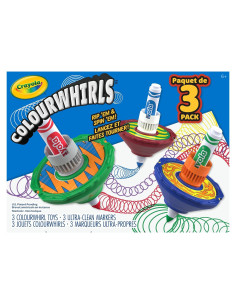 Crayola Colourwhirls 3ct - Juguete de Arte en Movimiento