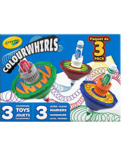 Crayola Colourwhirls 3ct - Juguete de Arte en Movimiento 2