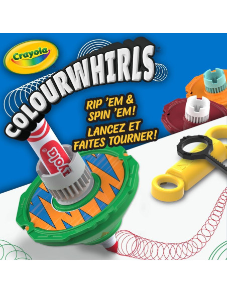 Crayola Colourwhirls 3ct - Juguete de Arte en Movimiento