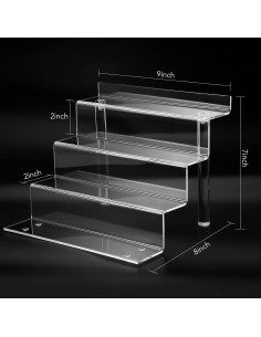 Estante Acrílico 4 Niveles para Perfumes y Funko POP 2