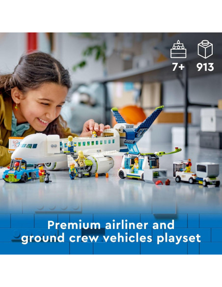 Avión de Pasajeros LEGO City 60367 - Juguete de Construcción