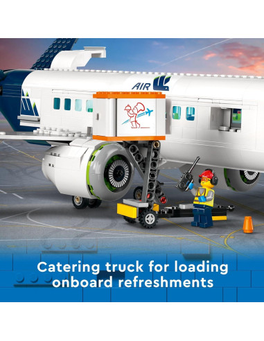 Avión de Pasajeros LEGO City 60367 - Juguete de Construcción