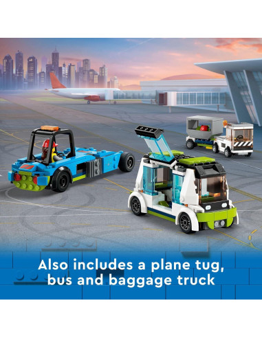 Avión de Pasajeros LEGO City 60367 - Juguete de Construcción